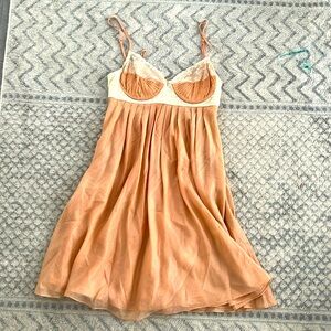 Cute never worn baby doll dress. Built in bra